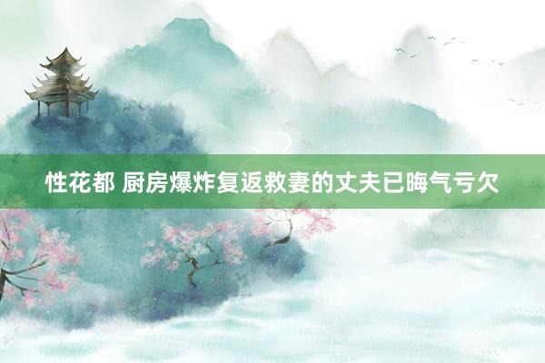 性花都 厨房爆炸复返救妻的丈夫已晦气亏欠